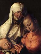 Albrecht Durer The Virgin and child with St.Anne USA oil painting artist